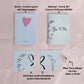 Mr &amp; Mrs Premium Wedding Gift Set "Happy Hearts" with Contents - 7 pieces