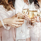 Armbandset "Team Bride" für den Junggesellinnenabschied (6 Stück)