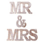 Holzbuchstaben Mr & Mrs Deko