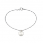 Armband "Trauzeugin" aus 925er Sterlingsilber (wahlweise Silber, Gold, Roségold)