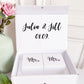 Mrs &amp; Mrs Premium Wedding Gift Set "Happy Hearts" with Contents - 7 pieces