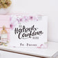 Personalized with your desired text: The Wedding Countdown Calendar ™
