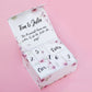Personalized with your desired text: The Wedding Countdown Calendar ™
